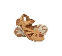 Mountain Warehouse Sussex Womens Covered Sandals - Wolverine Suede, Phylon Midsole, Rubber outsole Ladies Footwear - Best for Summer, Beach, Walking, Hiking & Outdoors Brown Adult Shoe Size 7
