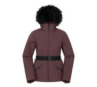 Mountain Warehouse Women's Swiss RECCO Ski Jacket - Dark Purple - 20 UK - Dark Purple - 78% Polyamide/22% Elastane