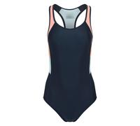 Mountain Warehouse Womens Take The Plunge One Piece Swimsuit - Coral - 12 UK - Coral - 82% Nylon/18% Elastane