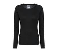 Mountain Warehouse Womens Talus Long-Sleeved Top - Black - Black - 8 UK