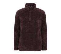 Mountain Warehouse Womens Teddy Fleece Quarter Zip Fleece Top - Brown - 18 UK - Brown - 100% Polyester