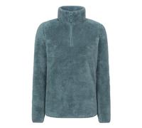Mountain Warehouse Womens Teddy Fleece Quarter Zip Fleece Top - Mint - 20 UK - Mint - 100% Polyester