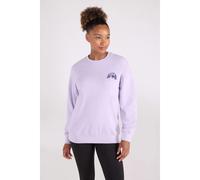 Mountain Warehouse Women's Text Relaxed Fit Jumper - Light Purple - 16 UK - Light Purple - 60% Cotton/40% Polyester