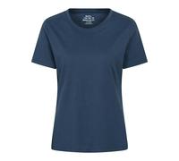 Mountain Warehouse Womens Three Peaks Graphic Back Print T-Shirt - Navy - 10 UK - Navy - 100% Organic Cotton