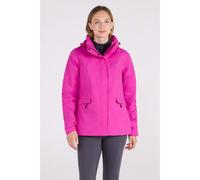 Mountain Warehouse Womens Thunderstorm II 3 in 1 Waterproof Jacket - Bright Pink - 4 UK - Bright Pink