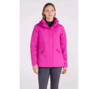 Mountain Warehouse Womens Thunderstorm II 3 in 1 Waterproof Jacket - Bright Pink - 6 UK - Bright Pink
