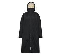 Mountain Warehouse Womens Tidal Waterproof Changing Robe - Black - S - Black - 100% Polyamide