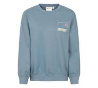 Mountain Warehouse Womens Tidal Wave Relaxed Fit Sweatshirt - Blue - 12 UK - Blue - 60% Cotton/40% Polyester