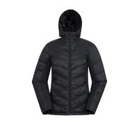 Mountain Warehouse Women's Turbine Padded Soft Shell Jacket - Jet Black - 14 UK - Jet Black