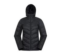 Mountain Warehouse Women's Turbine Padded Soft Shell Jacket - Jet Black - 22 UK - Jet Black