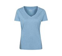 Mountain Warehouse Womens Vitality V Neck T-Shirt - Blue - 14 UK - Blue - 90% Polyester/10% Elastane