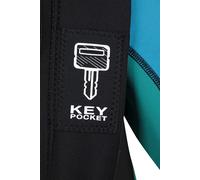 Mountain Warehouse Women's 2.5mm Thickness Full Wetsuit - UPF 50+, Contour Fit, Adjustable Neck, Rubber Panel for Improved Grip - Long Sleeve Spring Summer Wet Suit for Bodyboarding & Surfing