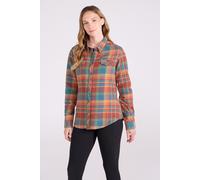Mountain Warehouse Womens Willow Brushed Flannel Shirt Ladies Lightweight Blouse