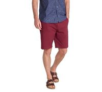 Mountain Warehouse Woods Mens Chino Shorts - Lightweight, Breathable, UPF 50+, Lots of Pockets Short Pants - Spring Summer, Beach, Walking, Hiking & Outdoors Burgundy Men's W28