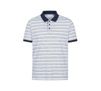 Mountain Warehouse Wren Mens Stripe Cotton Polo Shirt - Lightweight & Breathable, UV Protect Max, Tee Shirt - Spring, Summer Outdoors & Walking White 4XL