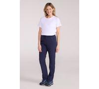 Mountain Warehouse Explorer Womens Zip Off Trousers - Quick Drying Pants, UV Protection Bottoms - for Hiking, Camping & Outdoors Navy (Regular Length) Women's Size 4