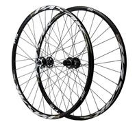 Mountain Wheelset 24" 26/27.5/29 Inch, Aluminium Alloy Sealed Bearing Bicycle Rim 32H Mountain Bike Front Rear Wheel Cassette Hubs for 7-12 Speed
