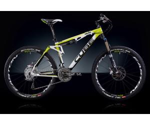 Mountainbike Cube AMS 125 Elixir CR 2010 White n Black n Green 18 inch