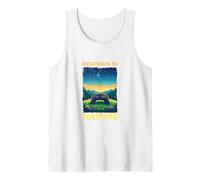 Mountaineer with Rucksack in The Mountains Gaming Tank Top