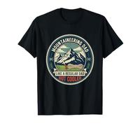 Mountaineering Dad Climber Alpine Hiking Summit Father's Day T-Shirt