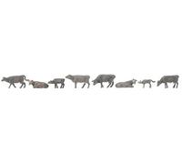 Farm & Wild Animals Figure Sets HO/OO Gauge Faller