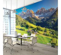 MOUNTAINS ALPS FOREST 3D Photo Wallpaper Wall Mural Modern Living Room Bedroom