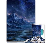 Mountains And Rivers Landscape Jigsaw Puzzles for Adults 1000 Piece,Staycation Kill Time with Fully Interlocking Randomly Shaped Pieces (38x26cm)
