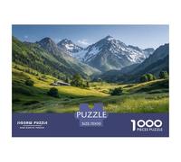 Mountains And RiversColossal Jigsaw Puzzles for Adults Lofty Mountains A Vast Collection of 1000 Advanced, Seemingly Impossible Challenging Puzzle Game Pieces - A Majestic Gift for Determined Adult An