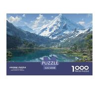 Mountains And RiversComplex 1000-Piece Jigsaw Puzzles for Adults Lofty Mountains Offering An Array of Challenging Puzzle Games - Serves As A Remarkable And Entertaining Gift for Adults And Kids Age 12