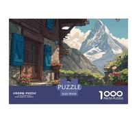 Mountains And RiversDaunting Jigsaw Puzzles for Adults Lofty Mountains An Assortment of 1000 Advanced, Impossible-Hard-Difficult Challenging Puzzle Educational Game Pieces - A Formidable And Rewarding