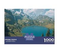 Mountains And RiversDaunting Jigsaw Puzzles for Adults Lofty Mountains An Assortment of 1000 Advanced, Impossible-Hard-Difficult Challenging Puzzle Educational Game Pieces - A Formidable And Rewarding