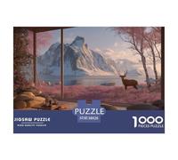 Mountains And RiversGigantic 1000-Piece Jigsaw Puzzles for Adults Lofty Mountains An Arsenal of 1000 Ruthlessly Difficult Challenging Puzzle Game Pieces - Engineered to Be A Trophy Gift Jigsaw Puzzles