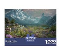Mountains And RiversMasterful 1000-Piece Jigsaw Puzzles for Adults Lofty Mountains A Complete Set of Challenging Educational Puzzle Game Pieces - An Intellectually Stimulating Gift for Adult And Teena