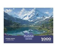 Mountains And RiversMonumental Jigsaw Puzzles for Adults Lofty Mountains Featuring 1000 Advanced, Notoriously Difficult Challenging Puzzle Educational Game Pieces - Designed As The Most Memorable Gift