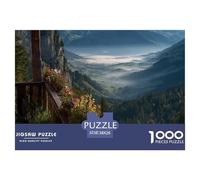 Mountains And RiversPremium Jigsaw Puzzles for Adults Lofty Mountains A 1000-Piece (Advanced) Challenging Educational Brain Game - An Engaging And Thoughtful Gift Idea for Adults And Older Kids Age 12