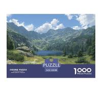 Mountains And RiversSophisticated 1000-Piece Jigsaw Puzzles for Adults Lofty Mountains Comprised of 1000 Individually Challenging Puzzle Game Pieces - Conceived As An Exceptional Gift Jigsaw Puzzles F
