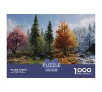 Mountains And RiversStaggering 1000-Piece Jigsaw Puzzles for Adults Lofty Mountains A Monumental Assembly of Impossible-Hard-Difficult Challenging Puzzle Educational Pieces - A Gift of Supreme Challen