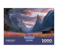 Mountains And RiversUltimate Challenge Jigsaw Puzzles for Adults Lofty Mountains Conquer The 1000-Piece (Advanced) Impossible, Hard, And Difficult Challenging Puzzle Educational Games - This Is The Pi