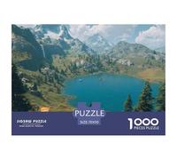 Mountains And RiversVibrant 1000-Piece Jigsaw Puzzles for Adults Lofty Mountains Showcasing Challenging Educational Games Perfect for Women And Men - These Vibrant Jigsaw Puzzles Are Tailored for Adul
