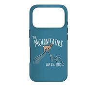 Mountains are Calling Goat on Mountain Hiker Case for iPhone 17 Pro