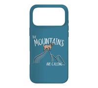 Mountains are Calling Goat on Mountain Hiker Case for iPhone 17 Pro Max