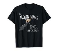 Mountains are Calling Goat on Mountain Hiker T-Shirt