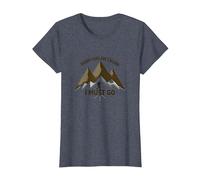 Mountains are Calling I Must Go - Adventurer's Creed T-Shirt, Women, Heather Blue, 3XL