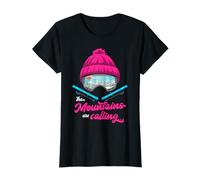 Mountains Are Calling Women's Ski Goggles Apres Ski T-Shirt
