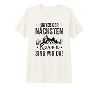 Mountains Behind The Next Curve Da Wanderung Alps Wanderer Premium T-Shirt