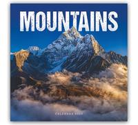 Mountains - Die höchsten Berge 2025 - Wand-Kalender: Original Carousel-Kalender [Mehrsprachig] [Kalender]