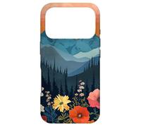 Mountains Landscape Sunset Floral Forest Flower Pine Tree Case for iPhone 17 Pro