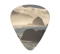 Mountains Meet The Sea Guitar Paddle Set Of 12, Suitable For Guitar, Yukri, 3 Thicknesses