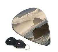 Mountains meet the Sea Printed Guitar pick Guitar Plectrums for Acoustic Guitar Electric Guitar Bass Guitar - Guitar Accessories - 6 Pack 0.71mm