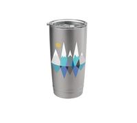 Mountains Over a Lake Stainless Steel Insulated Tumbler